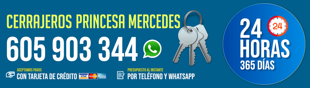 Cerrajeros Princesa Mercedes
